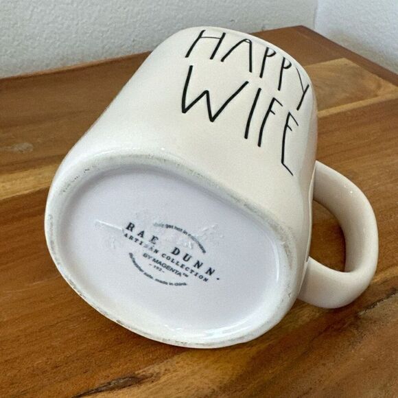 Rae Dunn Happy Wife Mug - Picture 4 of 4